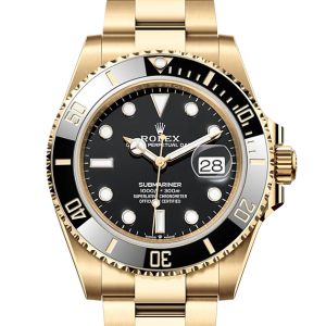SUBMARINER DATE-(Oyster, 41 mm, yellow gold)