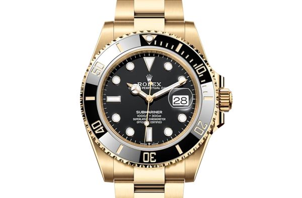 SUBMARINER DATE-(Oyster, 41 mm, yellow gold)
