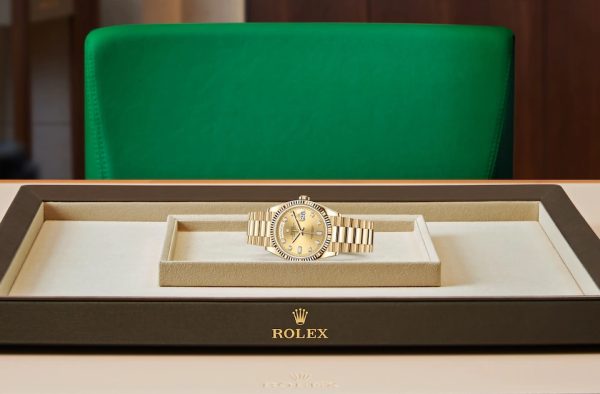 DAY-DATE 36-(Oyster, 36 mm, yellow gold)