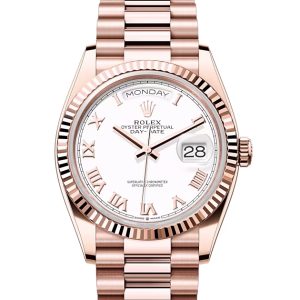 DAY-DATE 36-（Oyster, 36 mm, Everose gold）