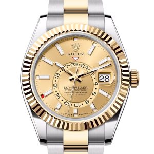 SKY-DWELLER-(Oyster, 42 mm, Oystersteel and yellow gold)