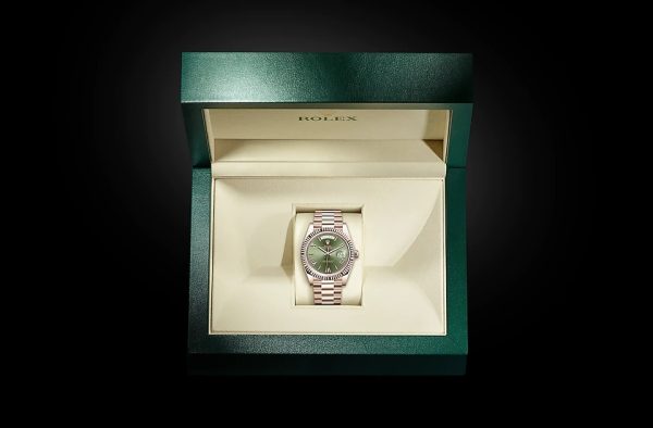 DAY-DATE 40-（Oyster, 40 mm, Everose gold）