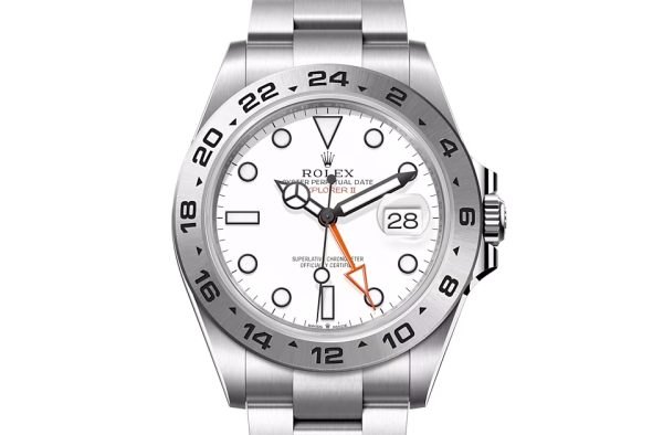 EXPLORER II-(Oyster, 42 mm, Oystersteel)
