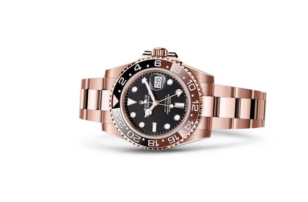 GMT-MASTER II-(Oyster, 40 mm, Everose gold)