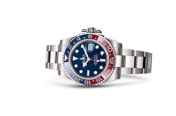 GMT-MASTER II-(Oyster, 40 mm, white gold)