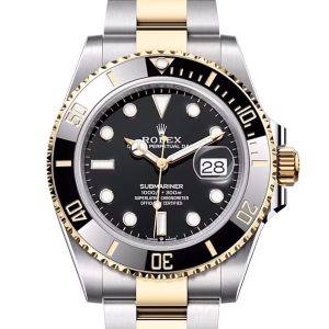 SUBMARINER DATE-(Oyster, 41 mm, Oystersteel and yellow gold)