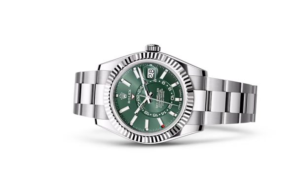 SKY-DWELLER-(Oyster, 42 mm, Oystersteel and white gold)