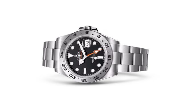 EXPLORER II-(Oyster, 42 mm, Oystersteel)