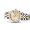DATEJUST 36-(Oyster, 36 mm, Oystersteel, yellow gold and diamonds)
