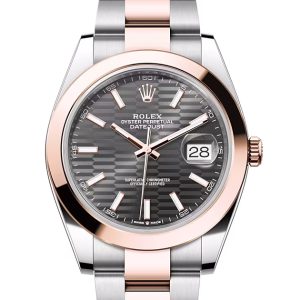 DATEJUST 41-(Oyster, 41 mm, Oystersteel and Everose gold)
