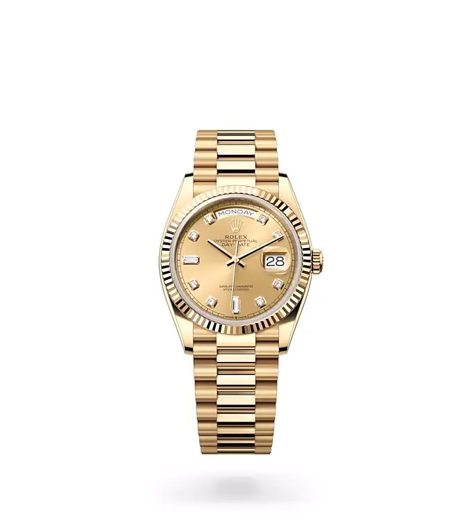 DATEJUST 36-(Oyster, 36 mm, Oystersteel and yellow gold)