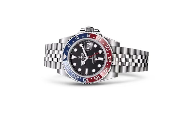 GMT-MASTER II-(Oyster, 40 mm, Oystersteel)