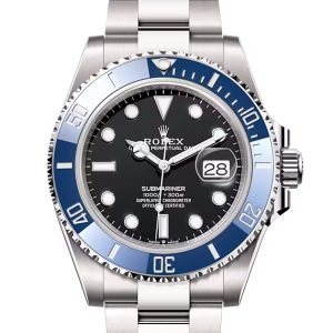 SUBMARINER DATE-(Oyster, 41 mm, white gold)