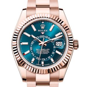 SKY-DWELLER-(Oyster, 42 mm, Everose gold)
