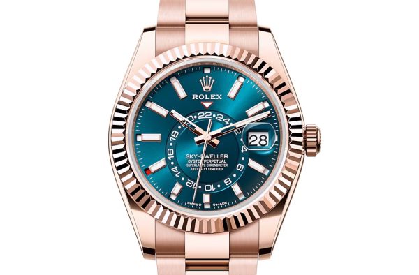 SKY-DWELLER-(Oyster, 42 mm, Everose gold)