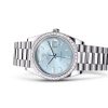 DAY-DATE 40-（Oyster, 40 mm, platinum and diamonds）