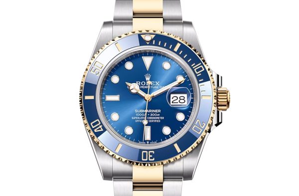 SUBMARINER DATE-(Oyster, 41 mm, Oystersteel and yellow gold)