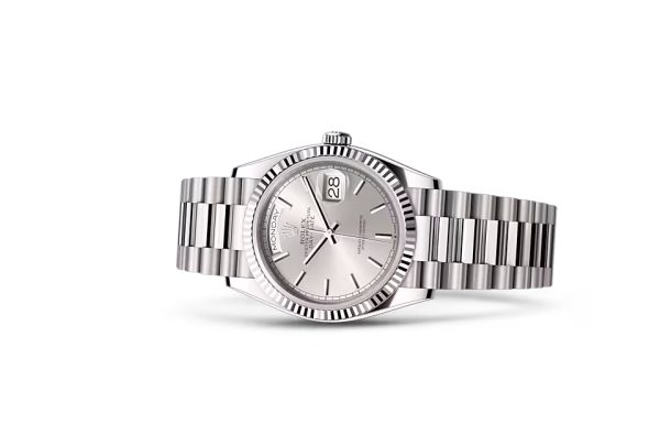 DAY-DATE 36-（Oyster, 36 mm, white gold）