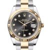 DATEJUST 41-(Oyster, 41 mm, Oystersteel and yellow gold)