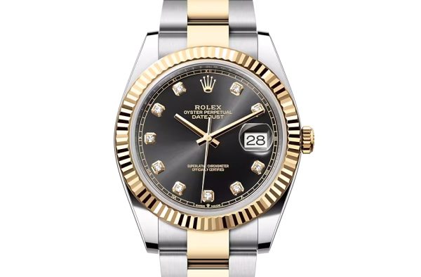 DATEJUST 41-(Oyster, 41 mm, Oystersteel and yellow gold)