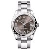 DATEJUST 31-(Oyster, 31 mm, Oystersteel, white gold and diamonds)