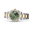 DATEJUST 36-(Oyster, 36 mm, Oystersteel, yellow gold and diamonds)
