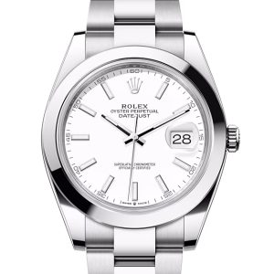 DATEJUST 41-(Oyster, 41 mm, Oystersteel)