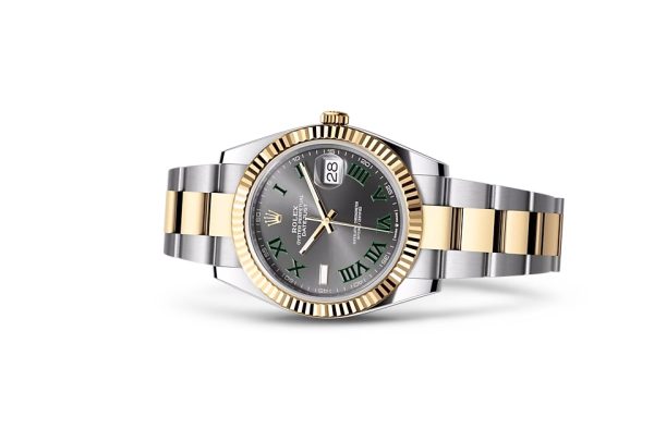 DATEJUST 41-(Oyster, 41 mm, Oystersteel and yellow gold)