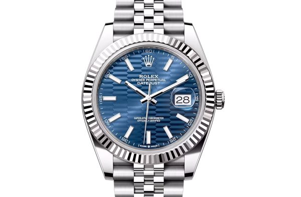 DATEJUST 41=(Oyster, 41 mm, Oystersteel and white gold)