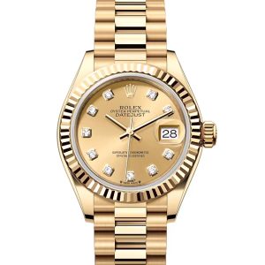 LADY-DATEJUST-(Oyster, 28 mm, yellow gold)