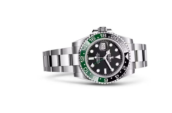 GMT-MASTER II-(Oyster, 40 mm, Oystersteel)