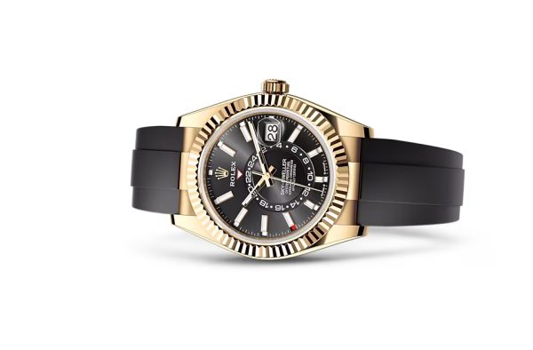 SKY-DWELLER-(Oyster, 42 mm, yellow gold)