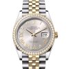 DATEJUST 36-(Oyster, 36 mm, Oystersteel, yellow gold and diamonds)