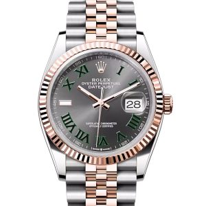 DATEJUST 36-(Oyster, 36 mm, Oystersteel and Everose gold)