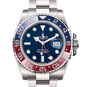 GMT-MASTER II-(Oyster, 40 mm, white gold)