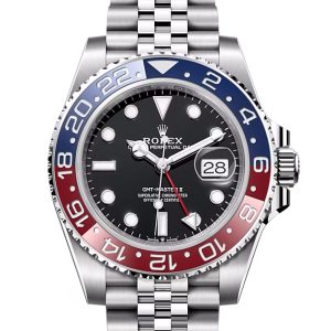 GMT-MASTER II-(Oyster, 40 mm, Oystersteel)