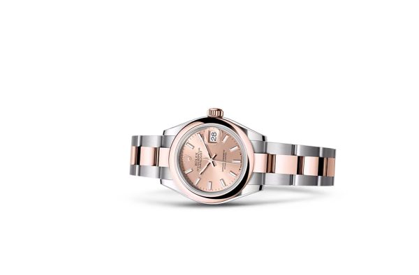 LADY-DATEJUST-(Oyster, 28 mm, Oystersteel and Everose gold)