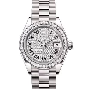 LADY-DATEJUST-(Oyster, 28 mm, white gold and diamonds)