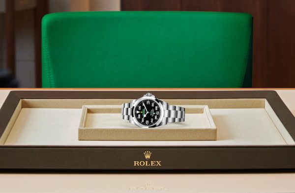 AIR-KING-(Oyster, 40 mm, Oystersteel)