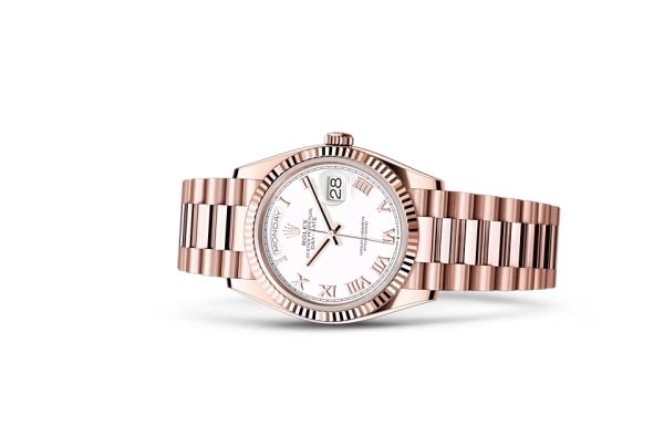 DAY-DATE 36-（Oyster, 36 mm, Everose gold）