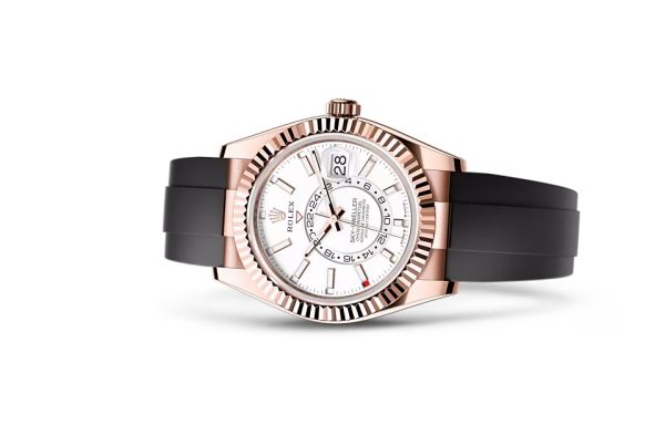 SKY-DWELLER-(Oyster, 42 mm, Everose gold)