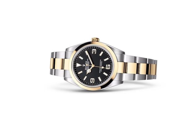 EXPLORER 36-(Oyster, 36 mm, Oystersteel and yellow gold)