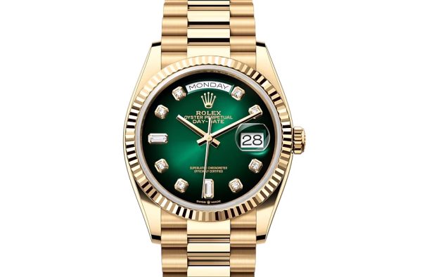 DAY-DATE 36-（Oyster, 36 mm, yellow gold）