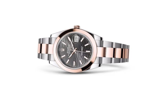 DATEJUST 41-(Oyster, 41 mm, Oystersteel and Everose gold)