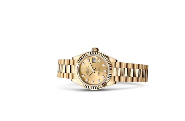 LADY-DATEJUST-(Oyster, 28 mm, yellow gold)