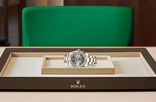DATEJUST 41-(Oyster, 41 mm, Oystersteel and yellow gold)