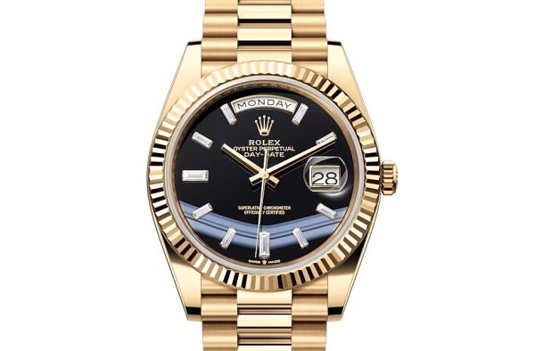 DAY-DATE 40-（Oyster, 40 mm, yellow gold）