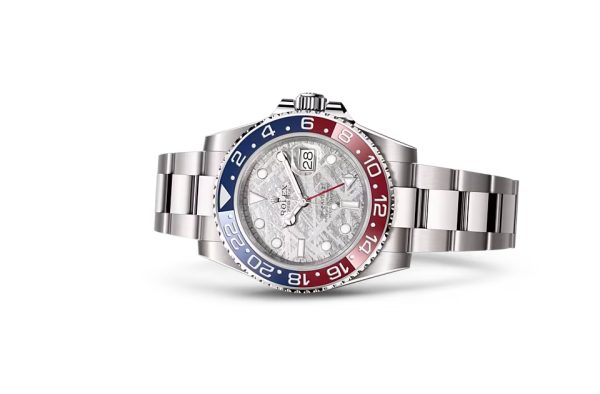 GMT-MASTER II-(Oyster, 40 mm, white gold)
