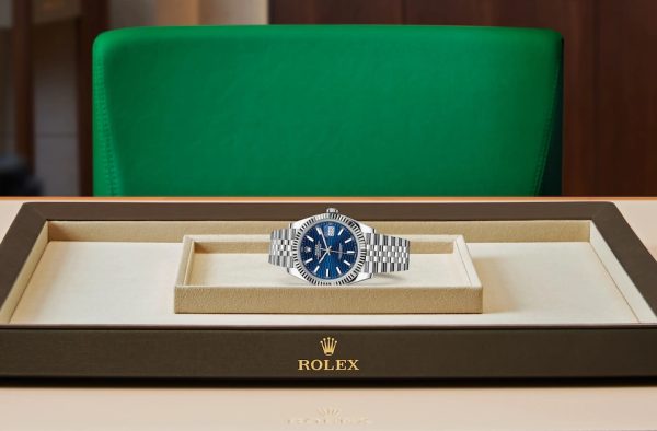 DATEJUST 41=(Oyster, 41 mm, Oystersteel and white gold)