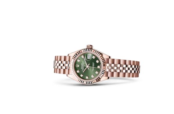 LADY-DATEJUST-(Oyster, 28 mm, Everose gold)